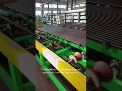 둥근 막대기의 축적 및 방사성 회전 전류 결합 파괴적이지 않은 시험