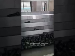 에디 전류 파괴적이지 않은 자동 온라인 검사 볼트 내부 결함 비디오