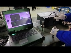 휴대용 에드디 전류 장비는 기어 샤프트를 검사하는 데 사용됩니다